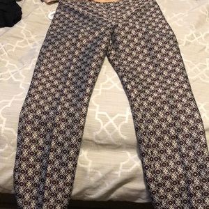 Club Monaco geometric print pants